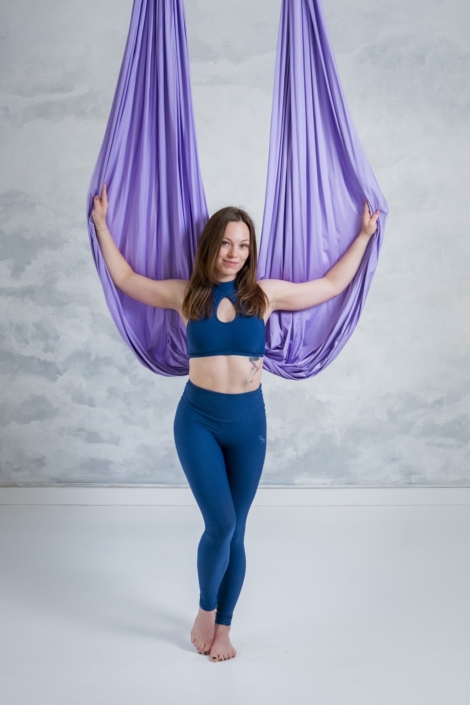 Kurz aerial hammock pro dospělé s lektorkou Káťou v Polegymu Kladno